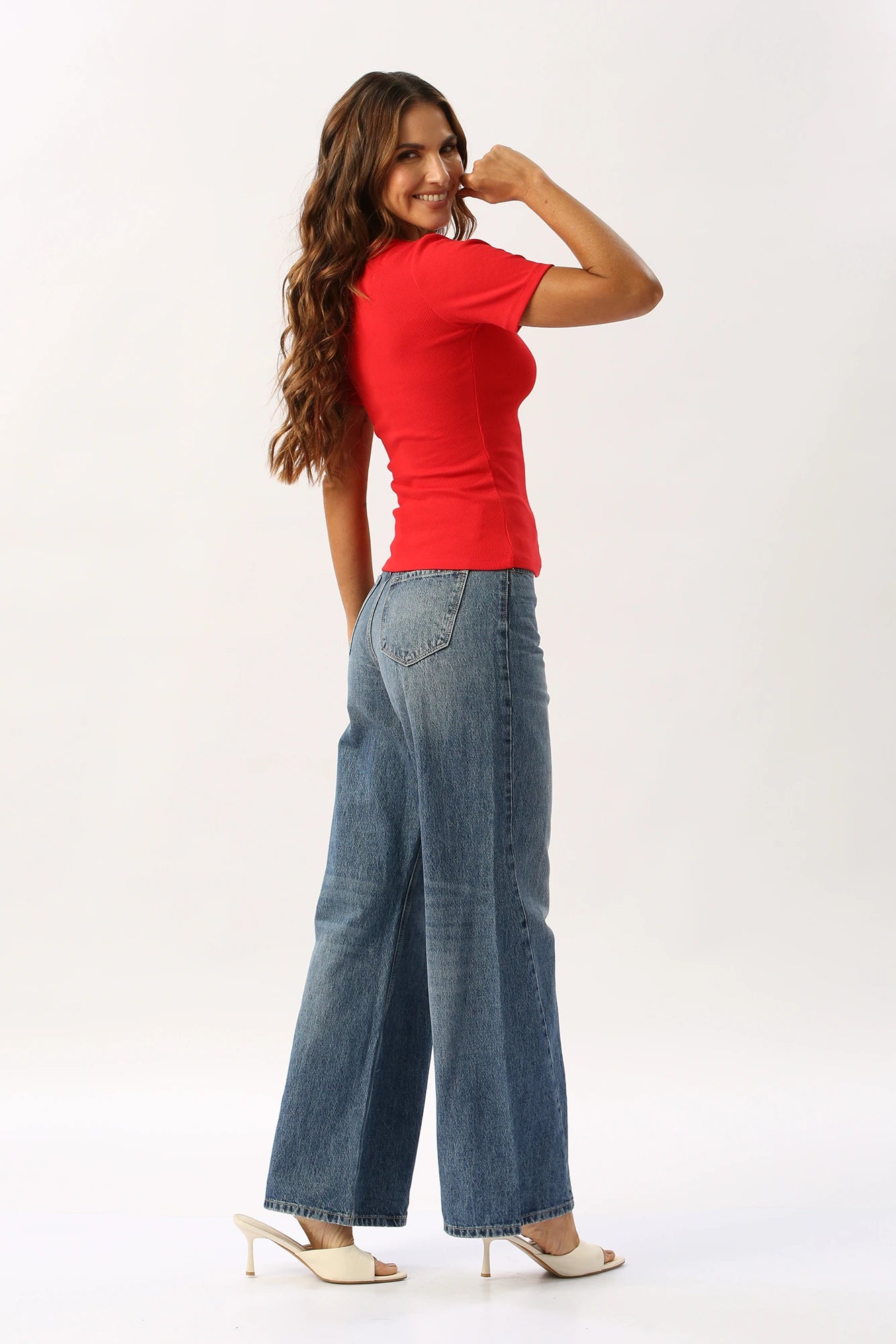 Blusa De Manga Con Botones