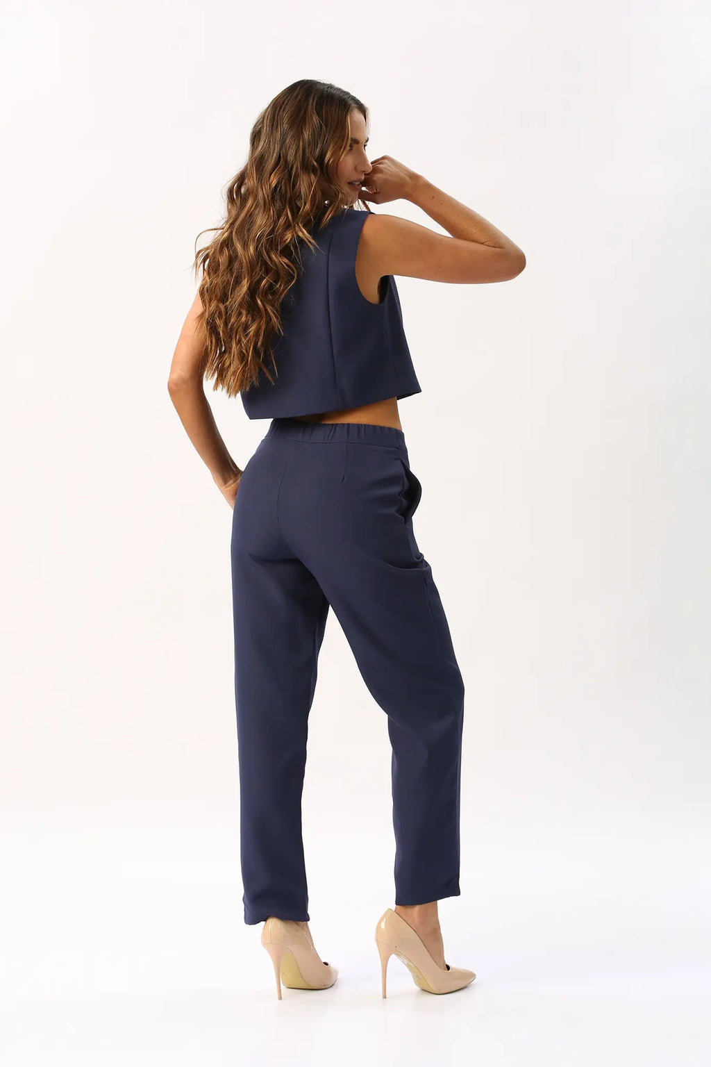 Set Blusa Botones y Pantalón