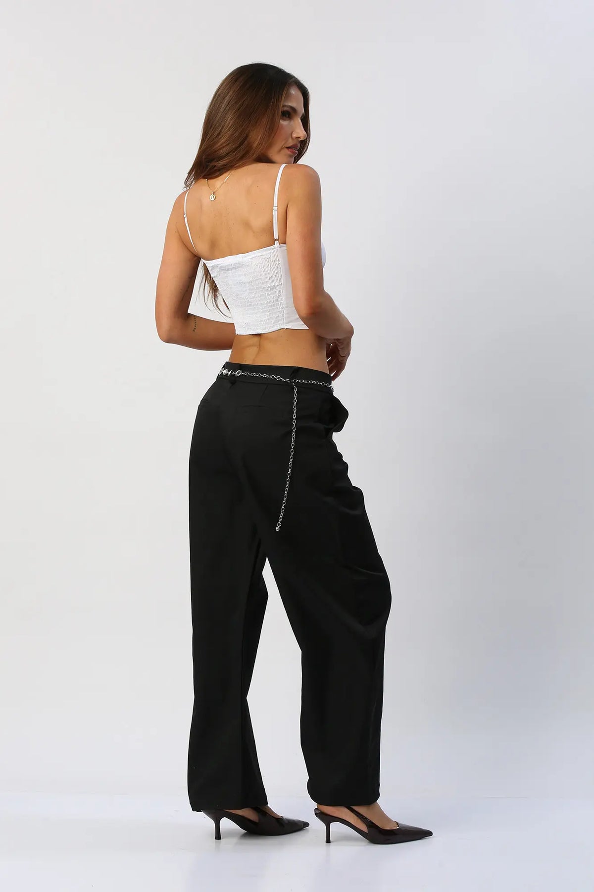 Pantalón Barrel Clásico
