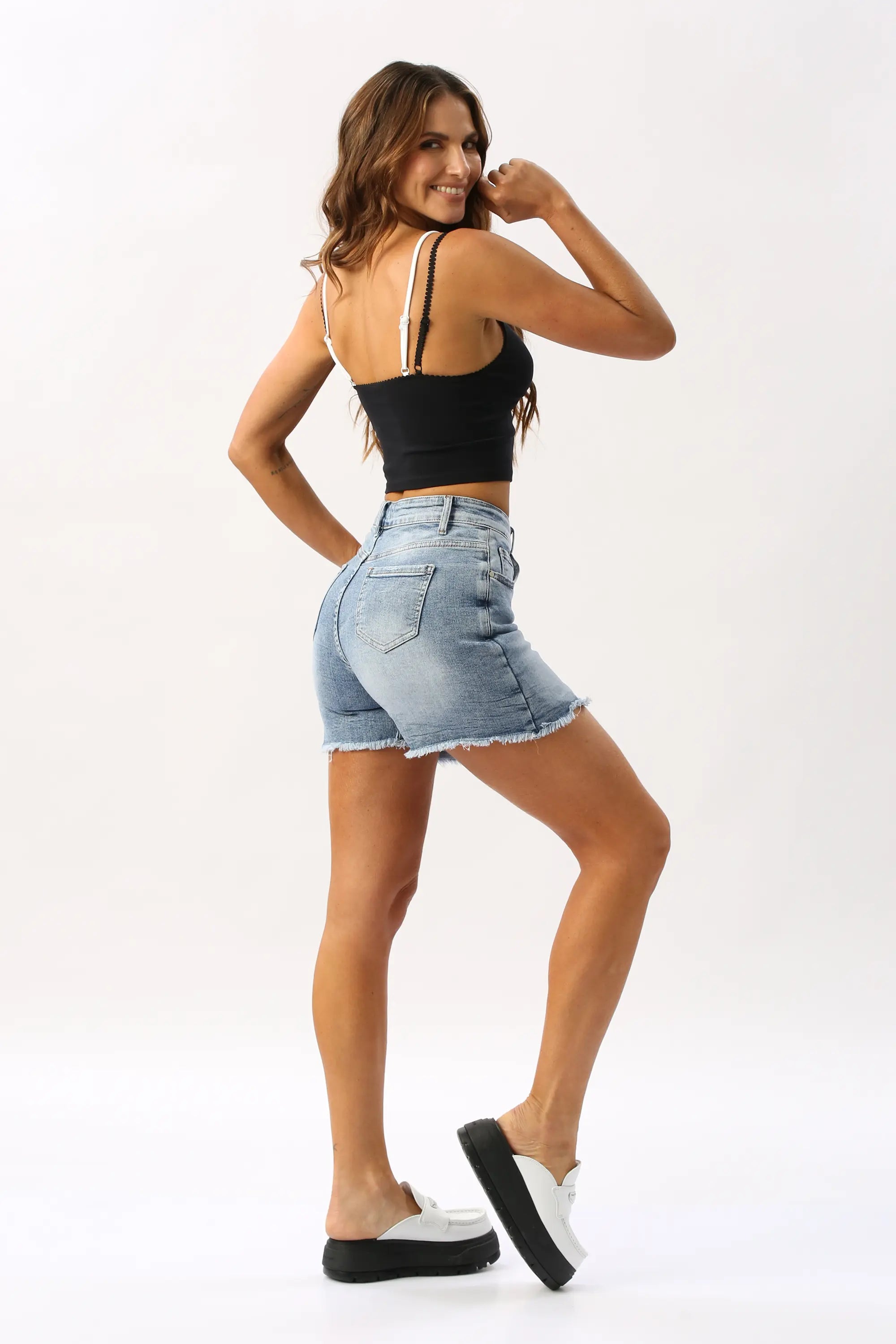 Falda Short Asimétrica HELLO MISS