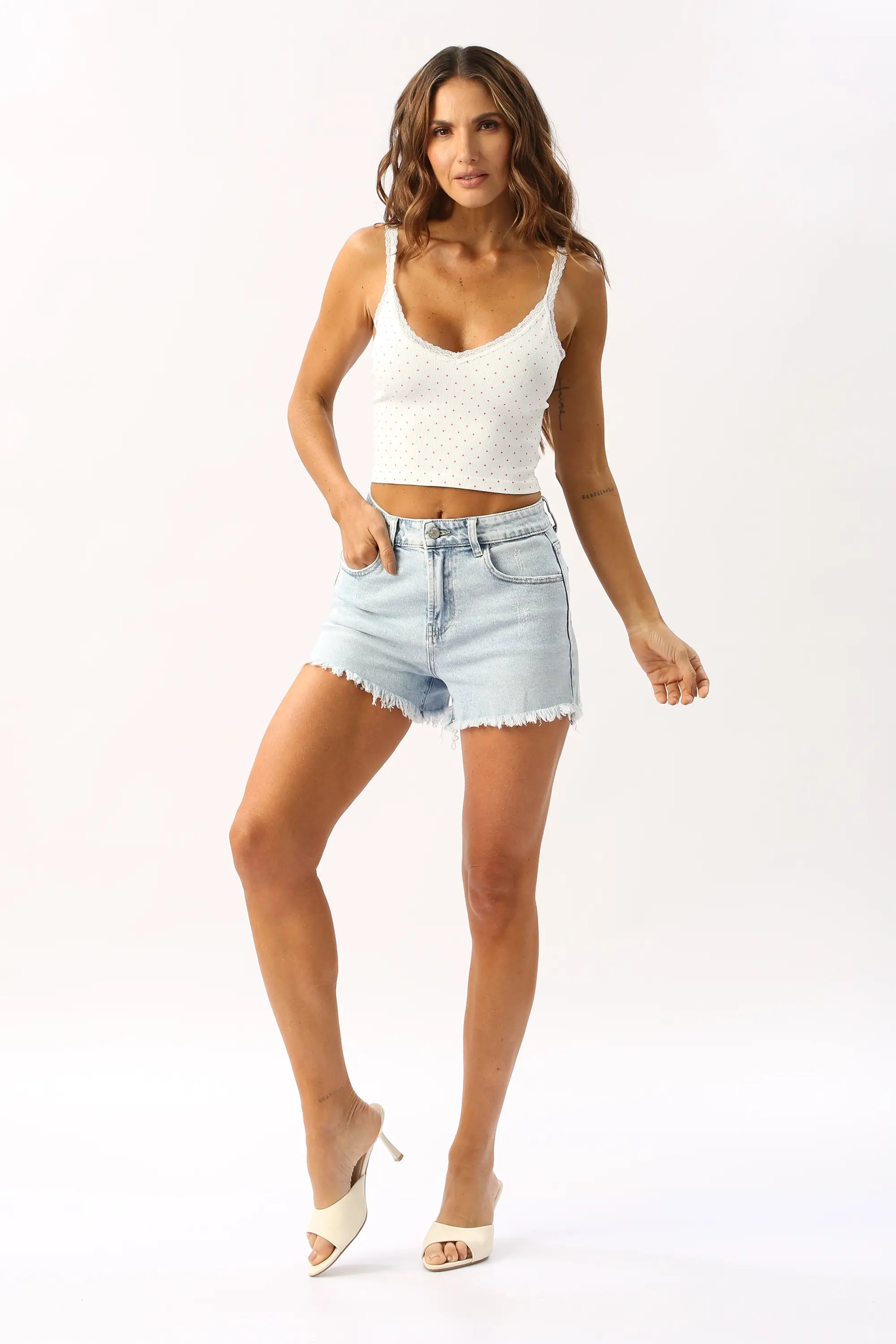 Short Jean Deshilachado REDIAL