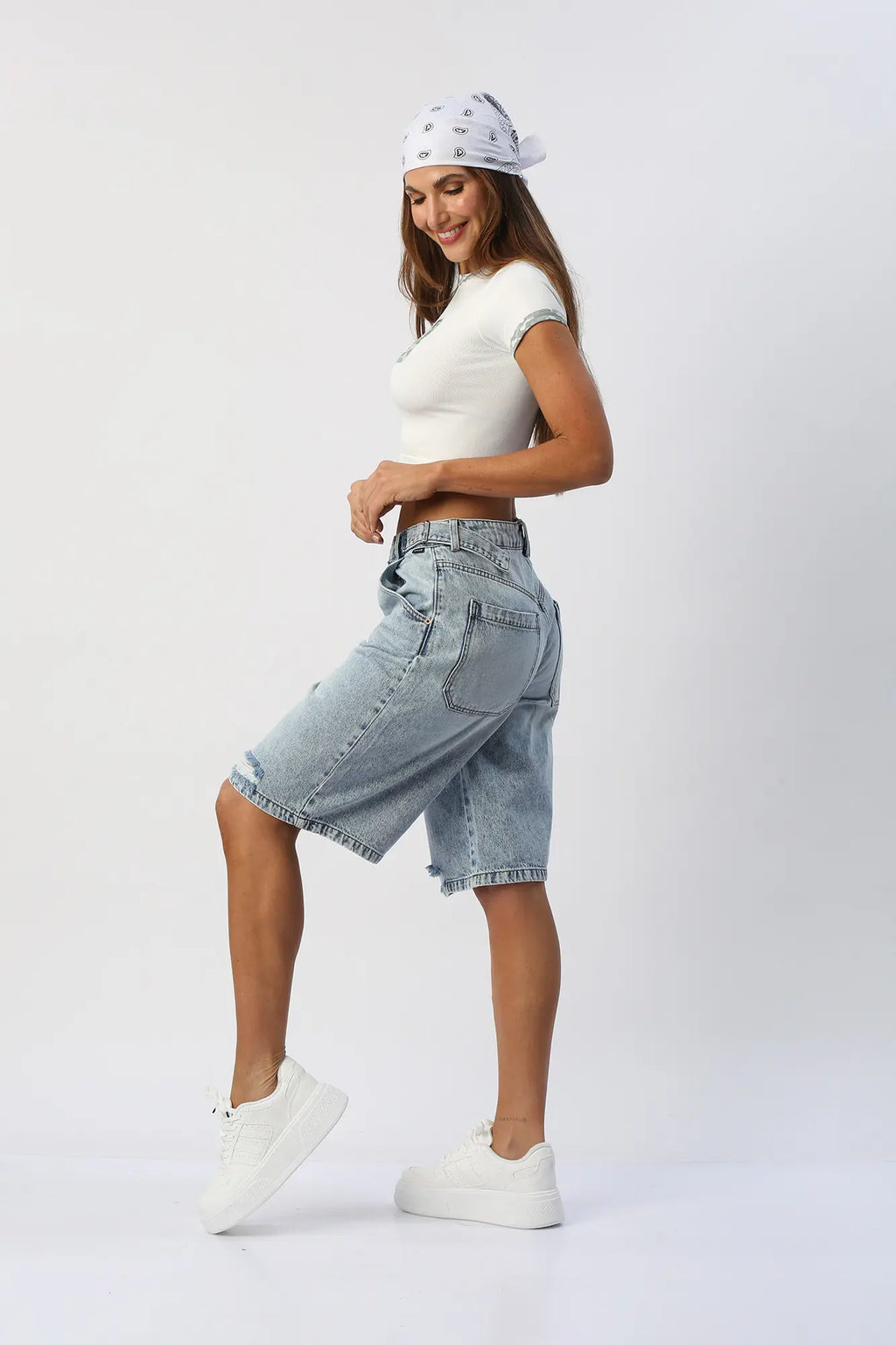 Blusa Crop Estilo Baby Tee ANWD