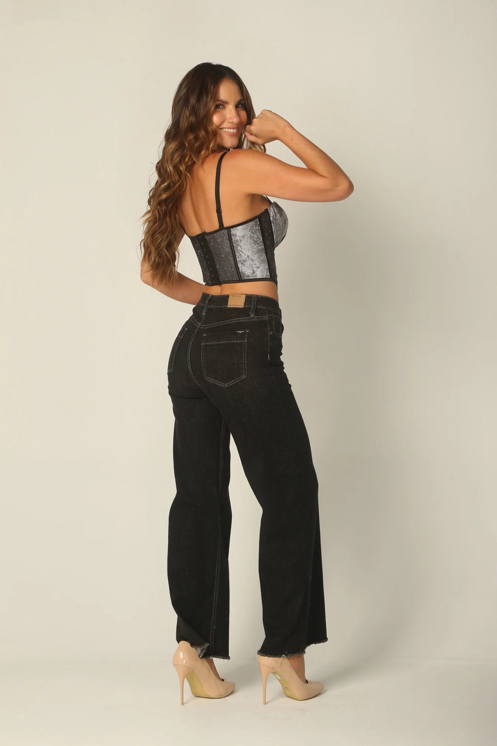CORSET CON BRILLOS