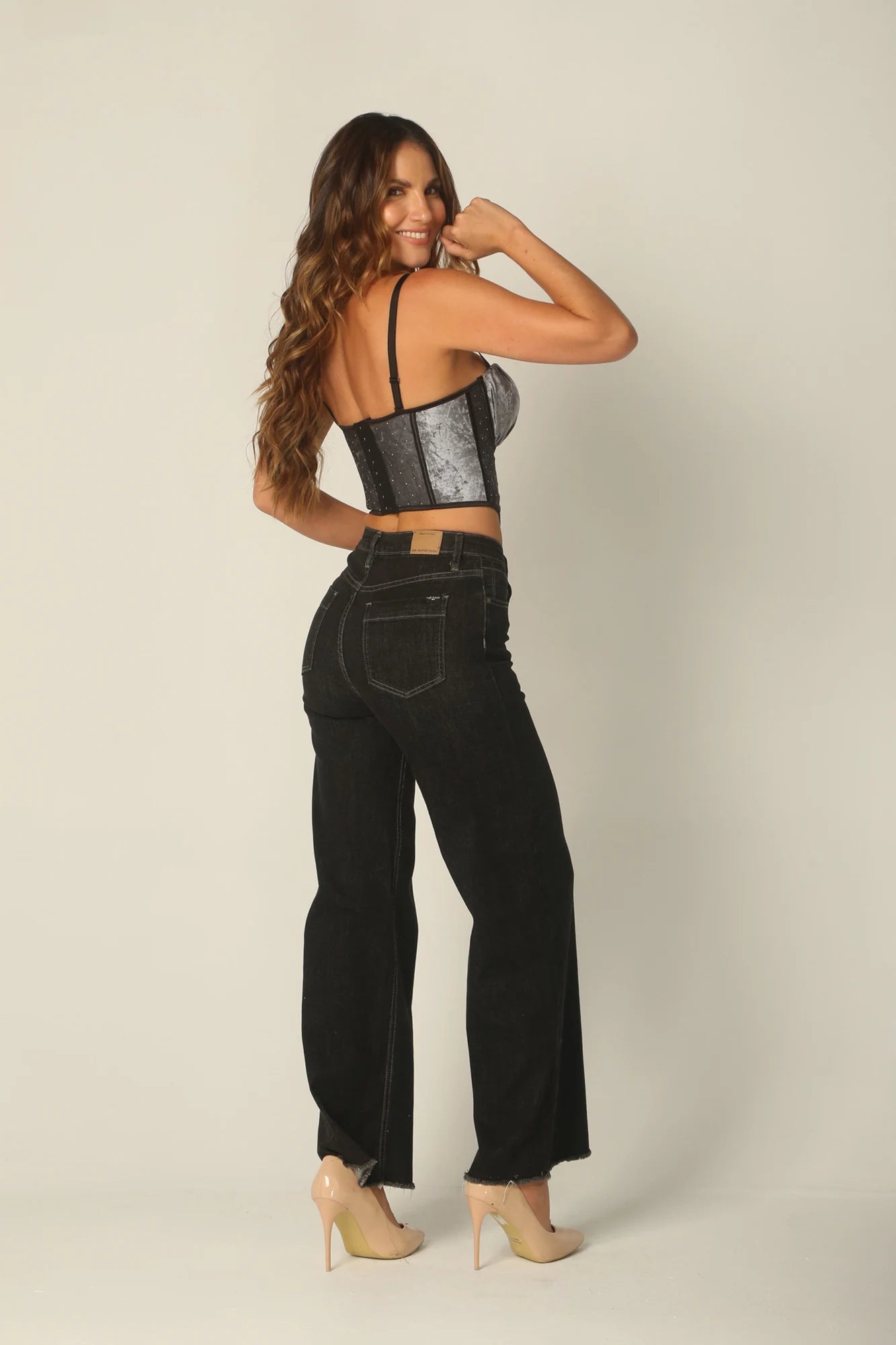 CORSET CON BRILLOS