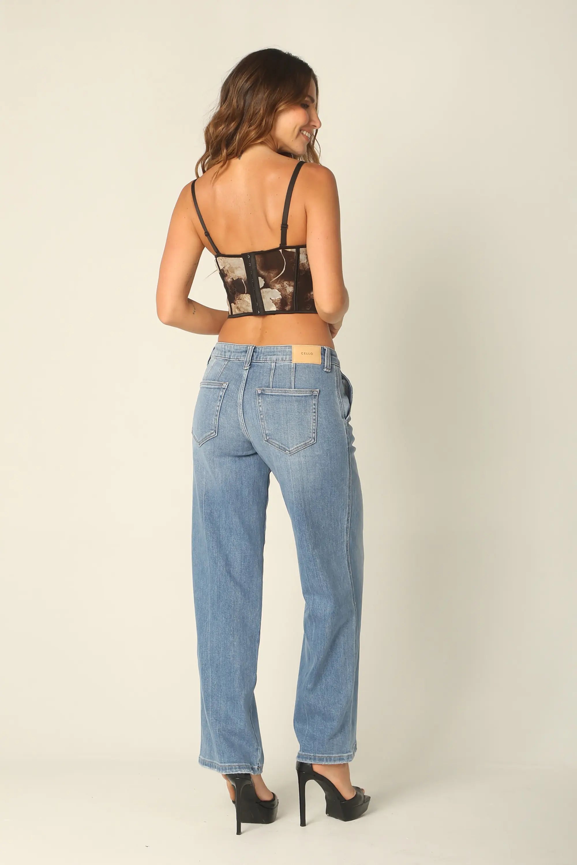 Corset Estapado Con Copa