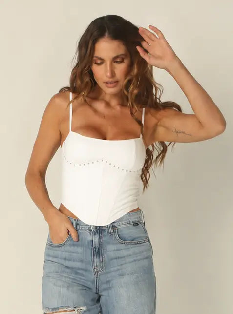 Corset De Tirantes Con Taches