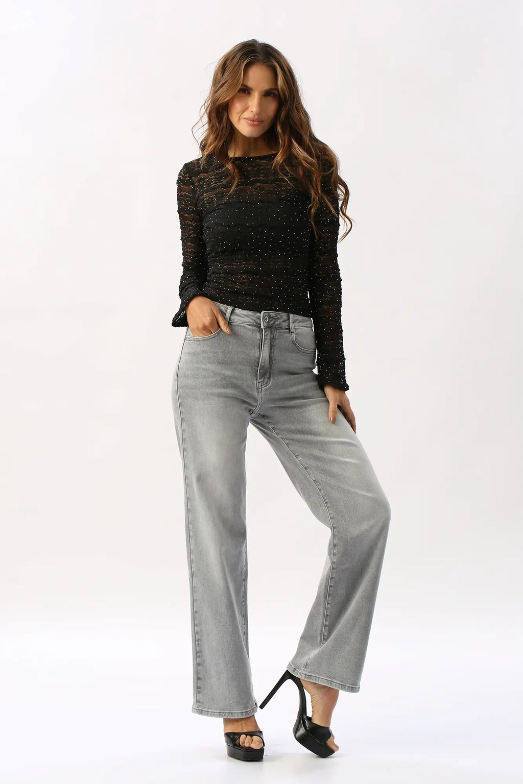 Jeans Recto Basico Hello Miss