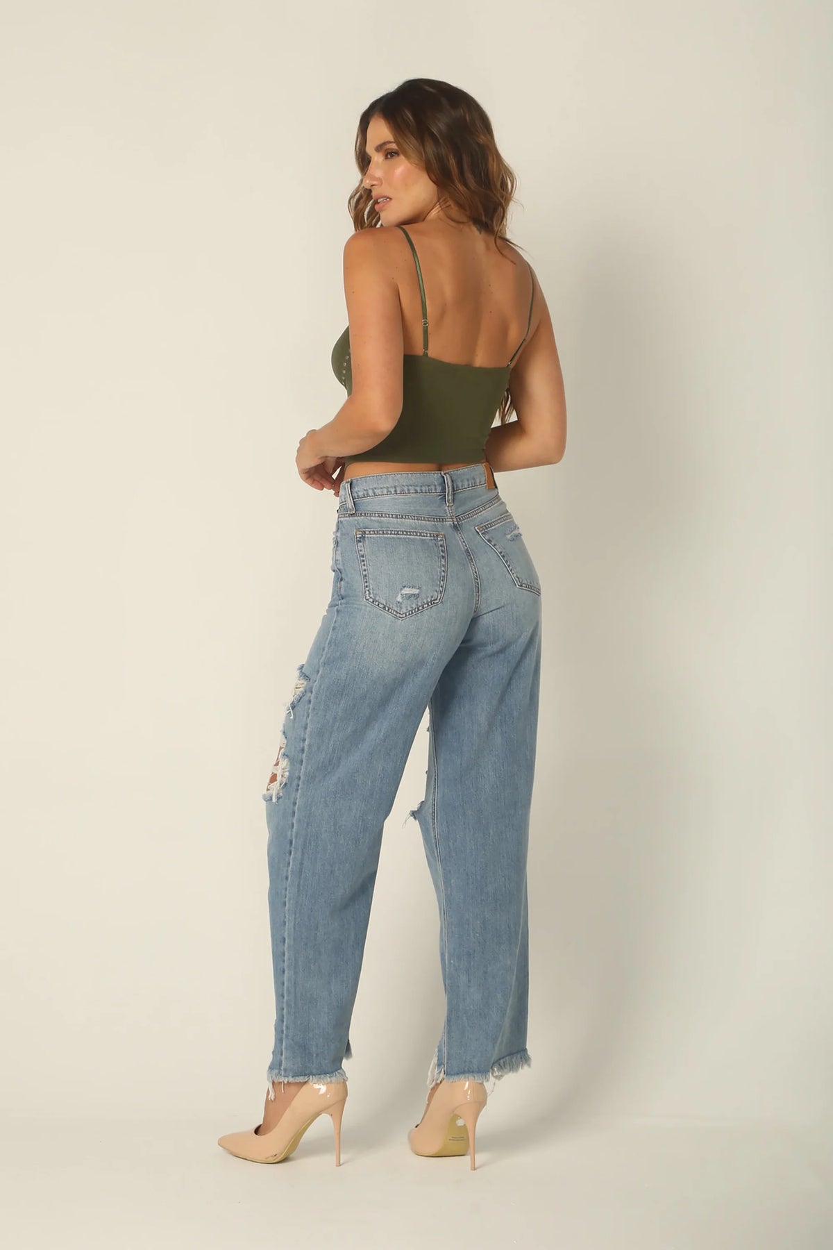 BLUSA TIPO CORSET TACHES EN COPA