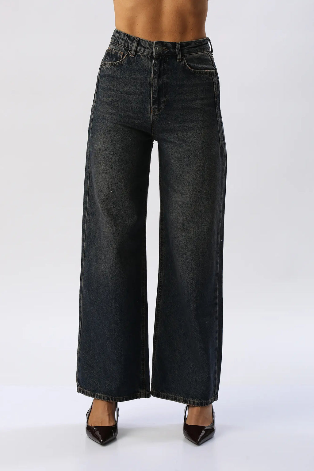 Jean Wide Leg Oscuro IT´S BASIC