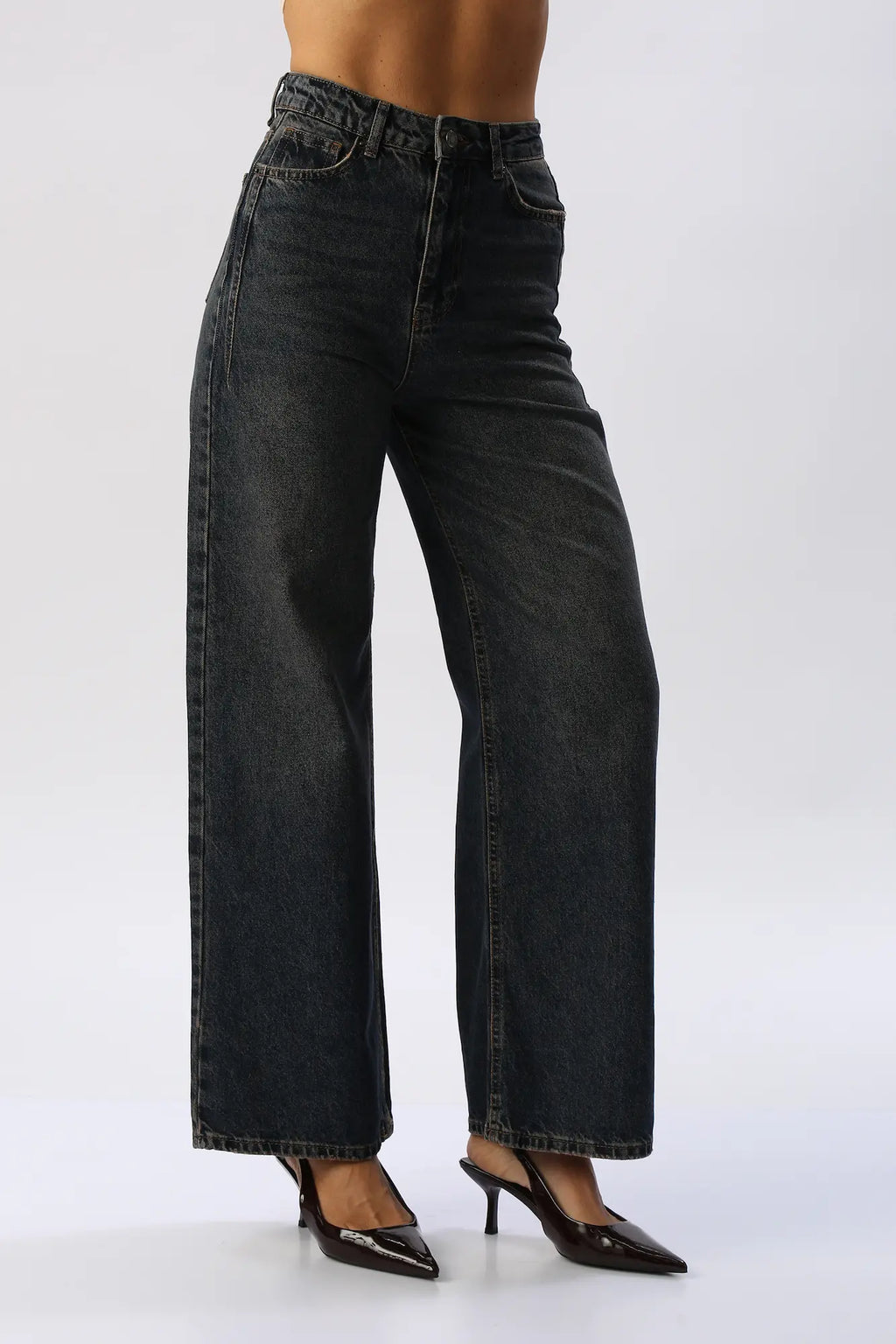 Jean Wide Leg Oscuro IT´S BASIC
