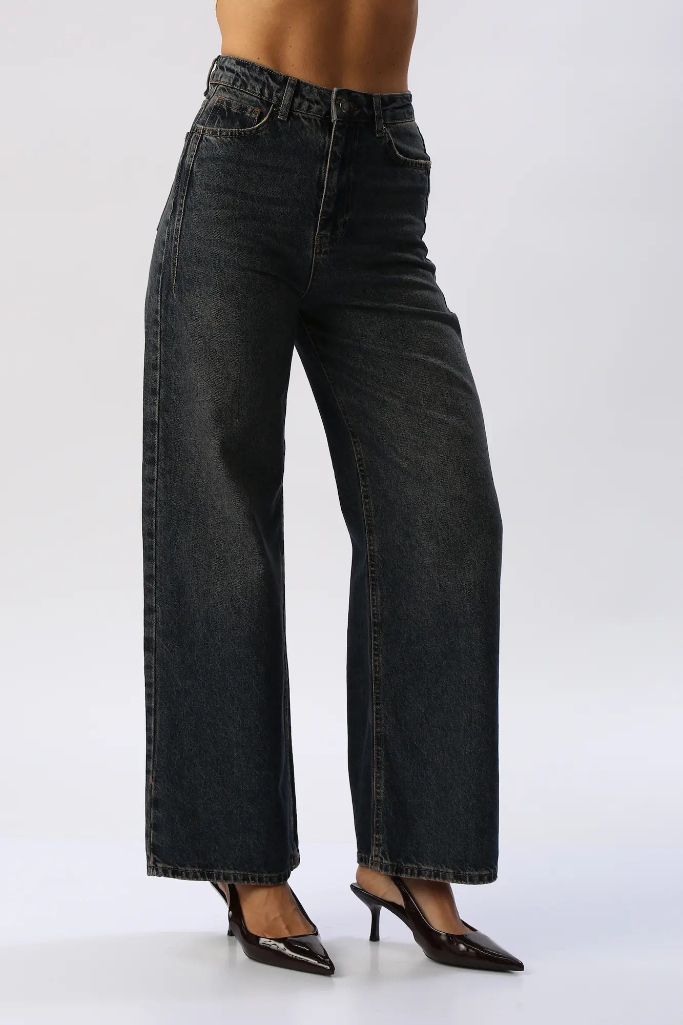Jean Wide Leg Oscuro IT´S BASIC