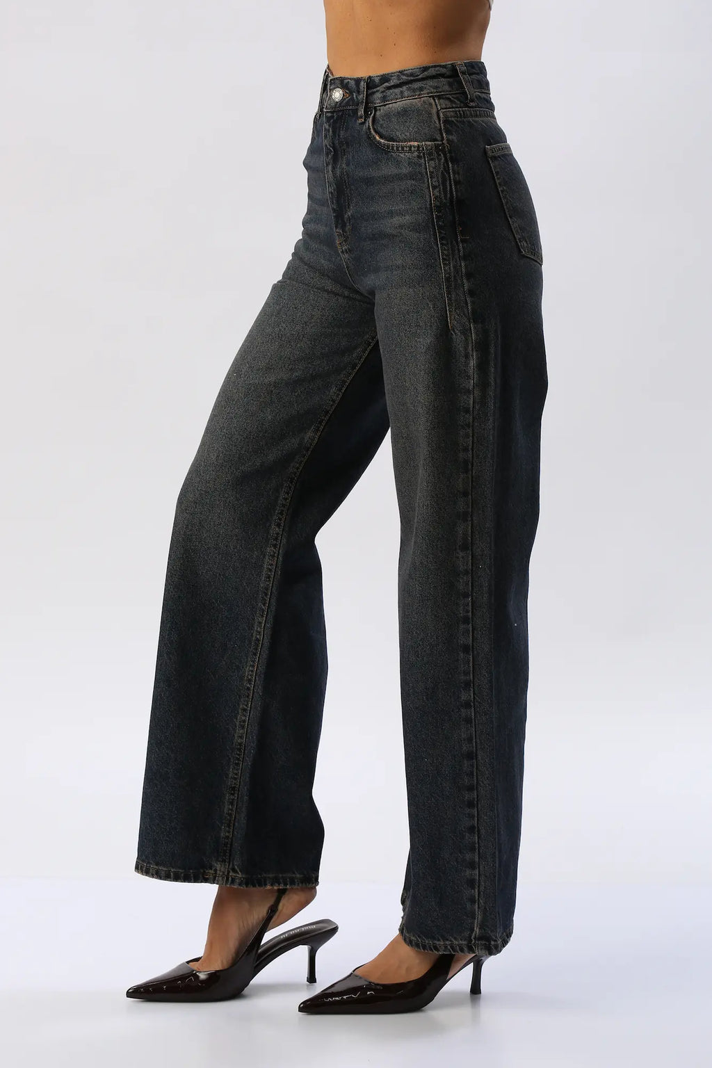 Jean Wide Leg Oscuro IT´S BASIC