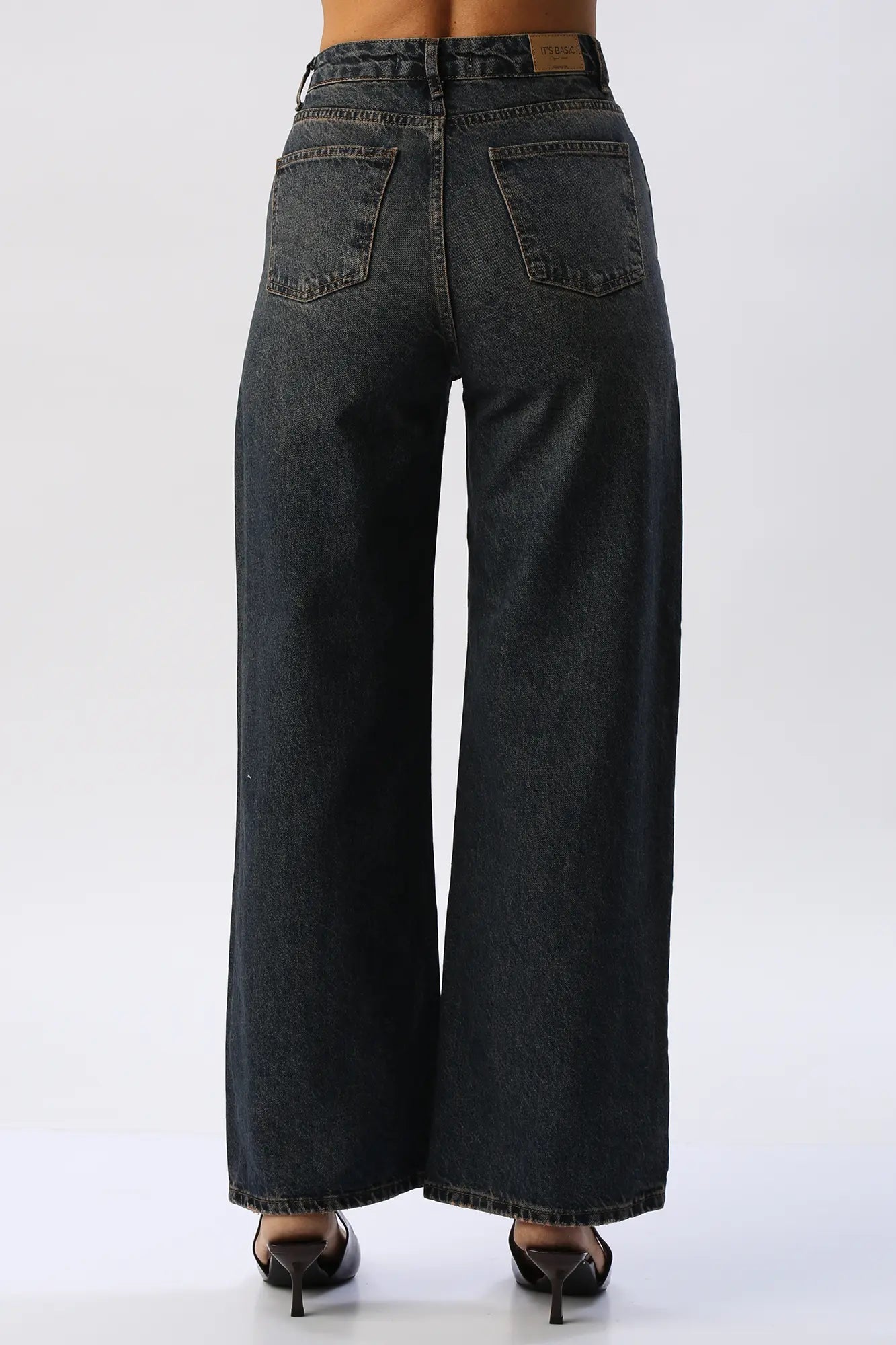 Jean Wide Leg Oscuro IT´S BASIC