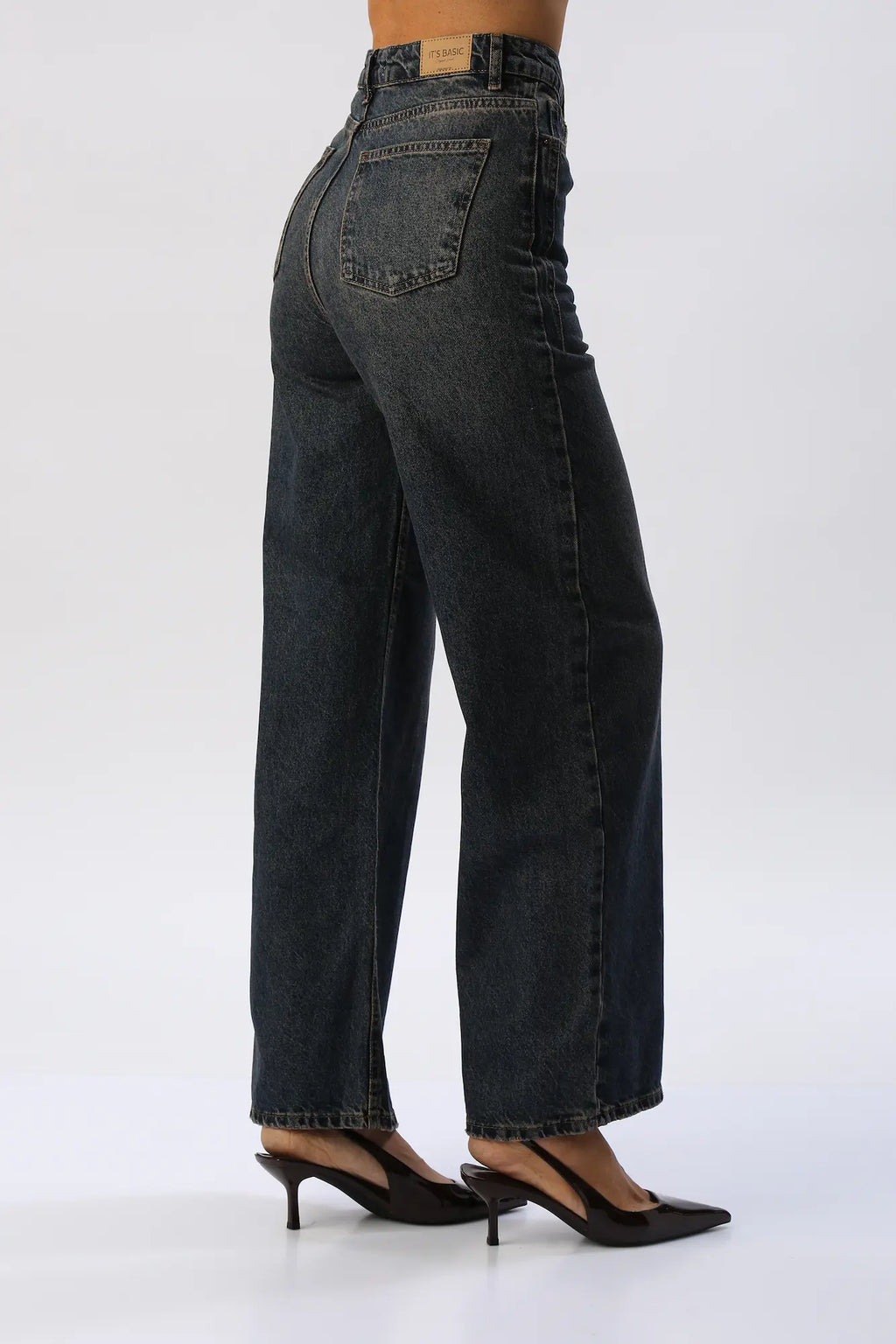 Jean Wide Leg Oscuro IT´S BASIC