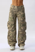 Pantalón Cargo Camuflado Con Brillos SEE SEE
