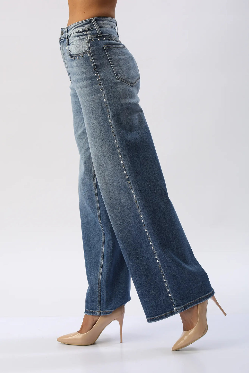 Jean Wide Leg Costuras CELLO