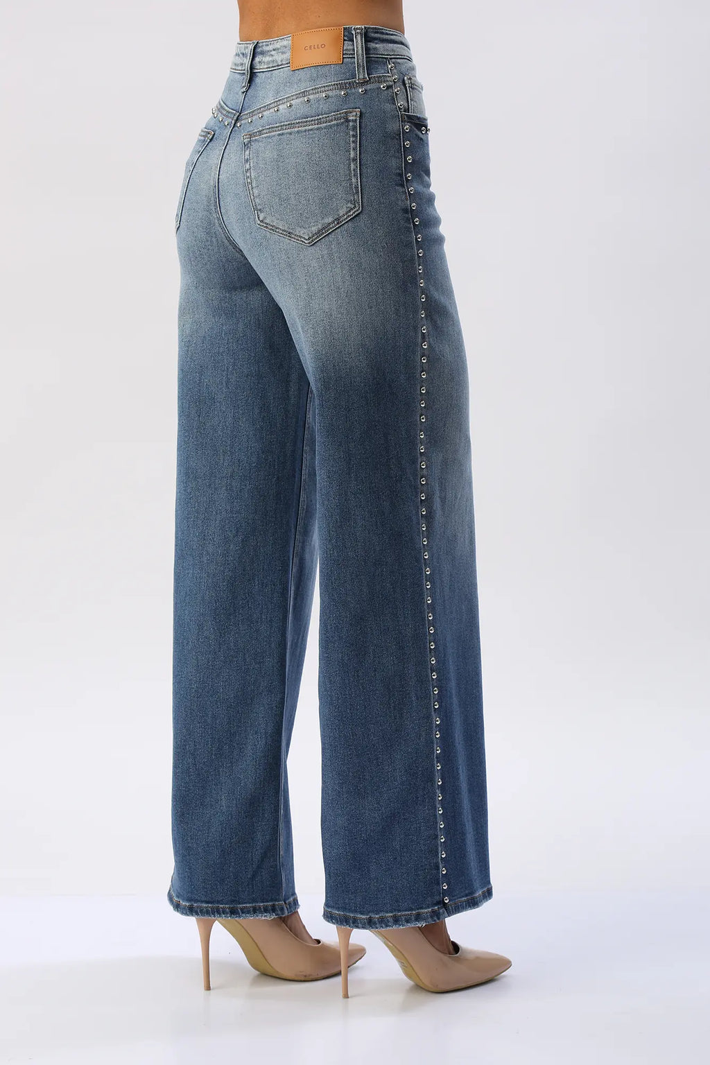Jean Wide Leg Costuras CELLO
