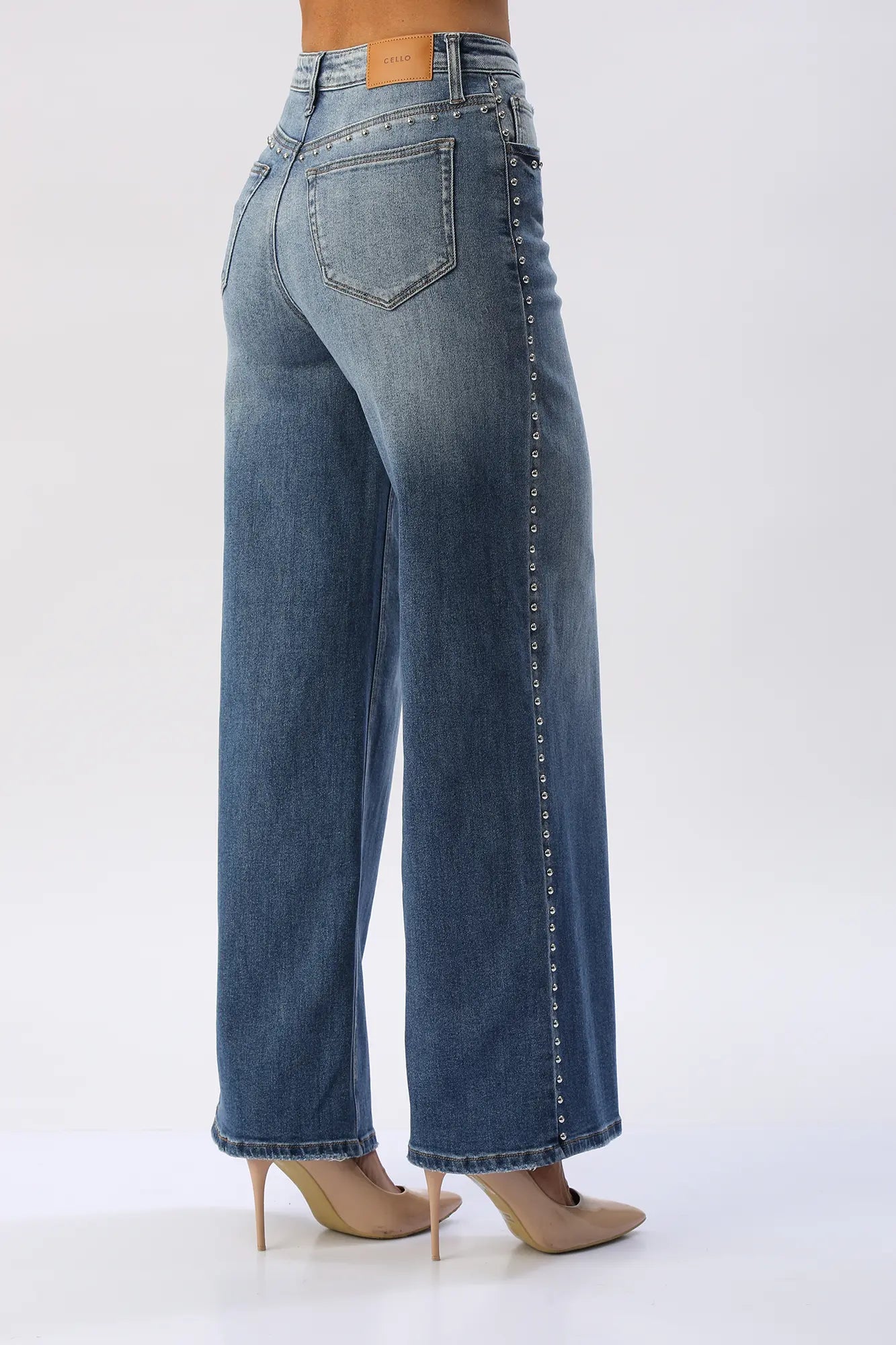 Jean Wide Leg Costuras CELLO