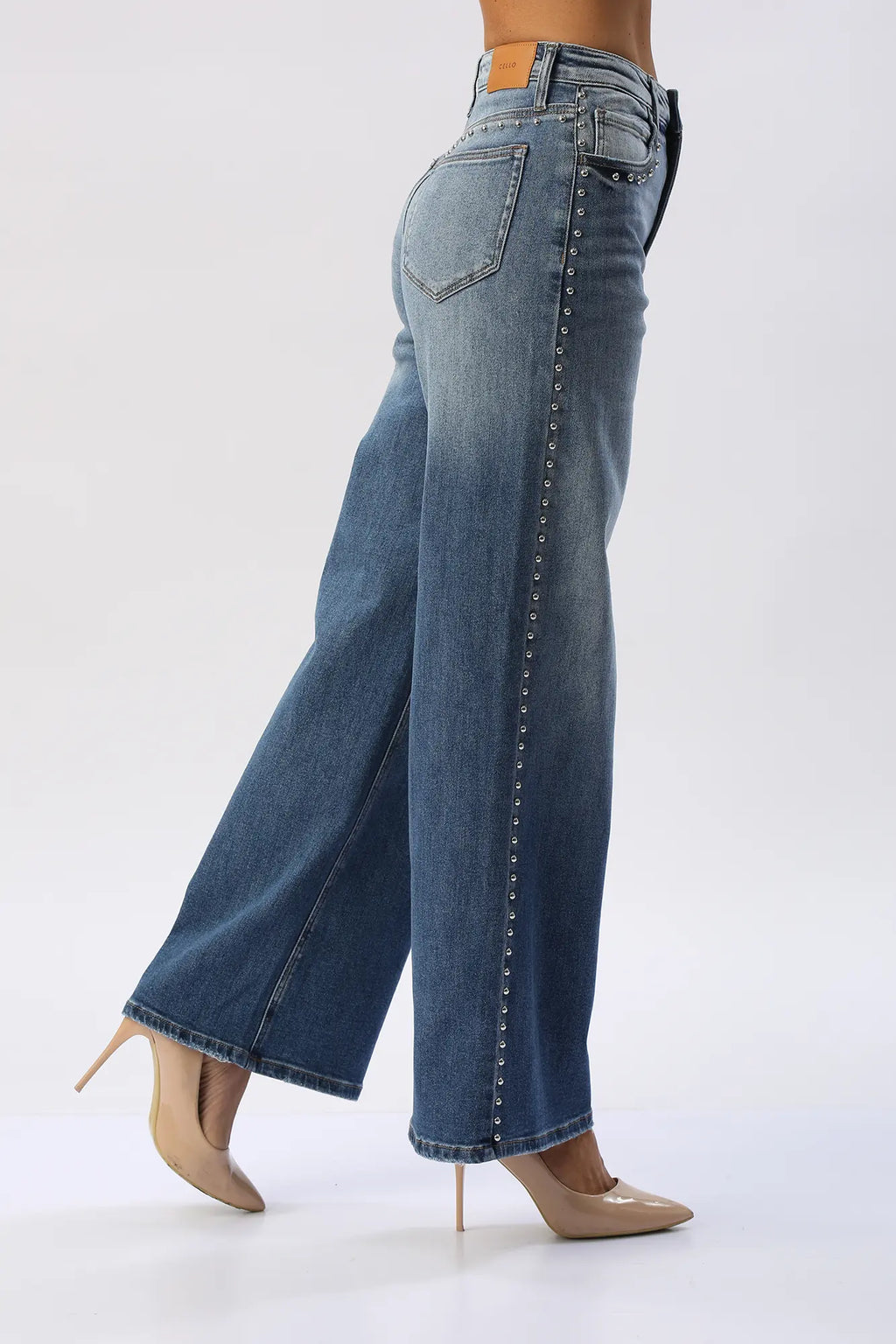 Jean Wide Leg Costuras CELLO
