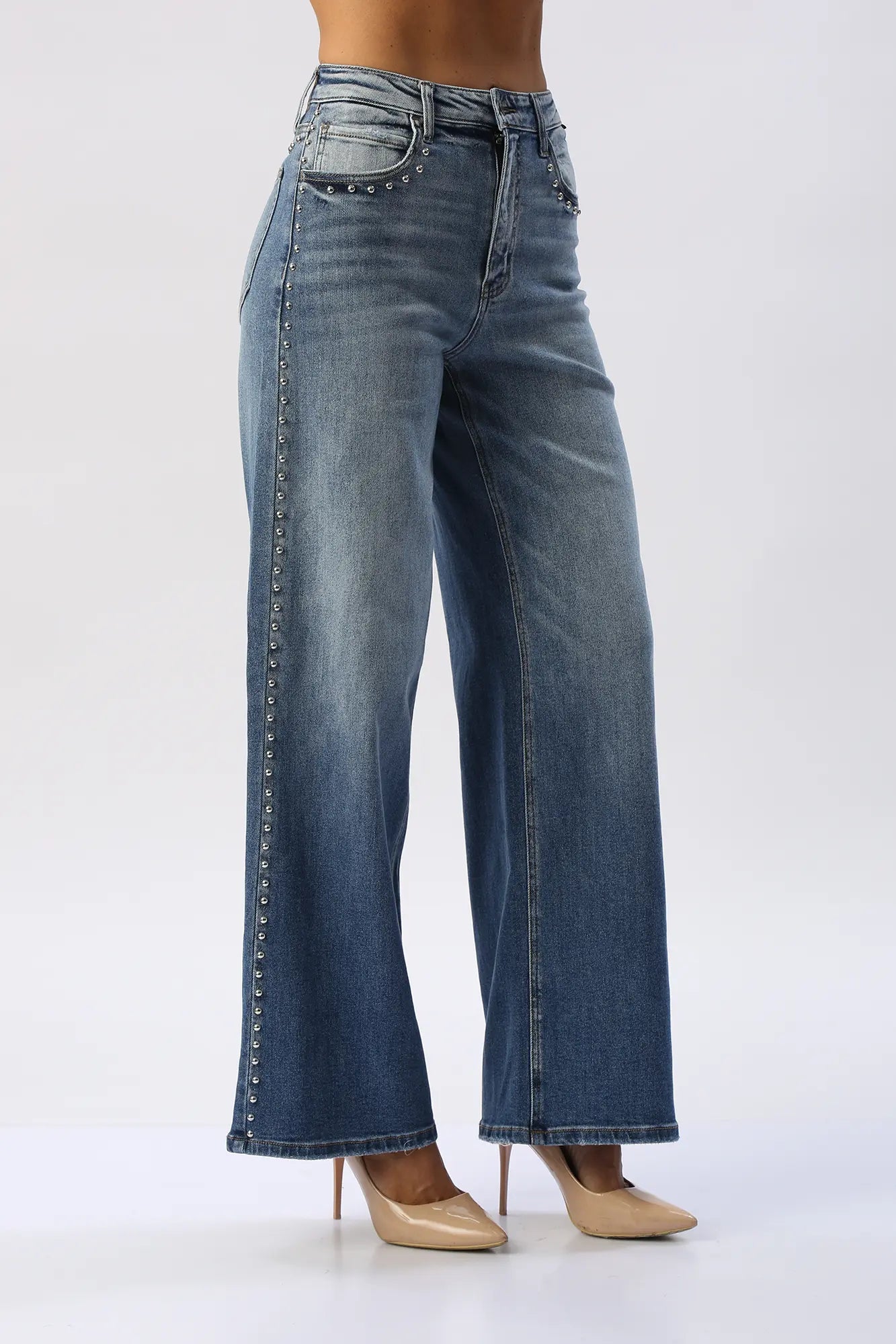 Jean Wide Leg Costuras CELLO
