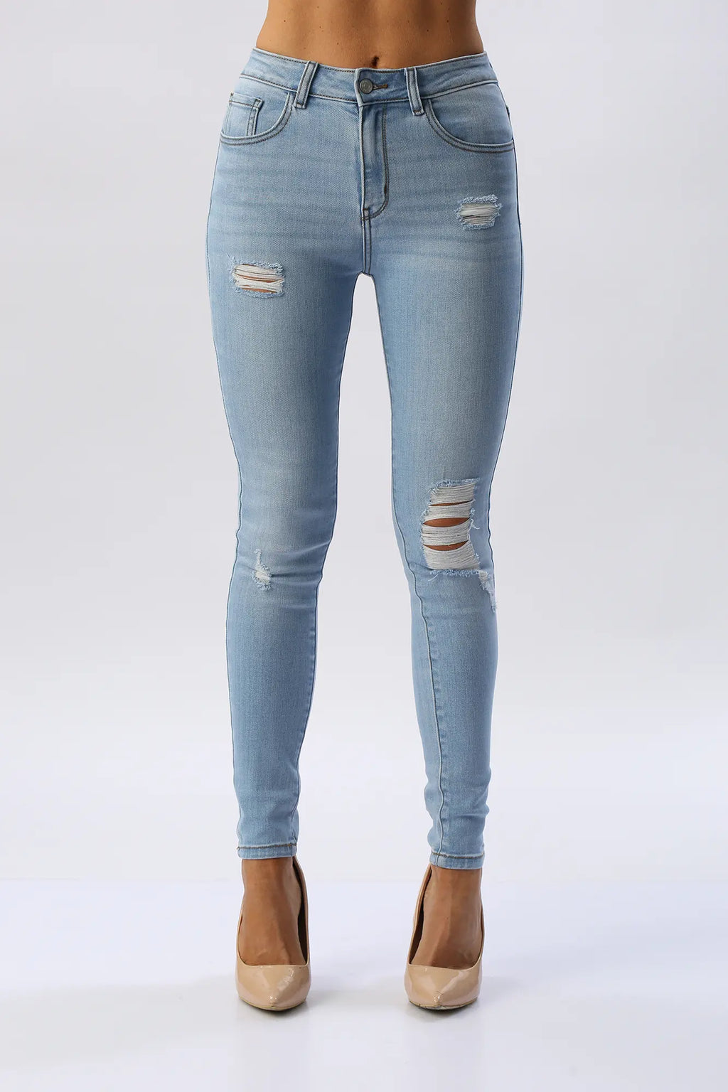 Jean Skinny Ripped ENCORE