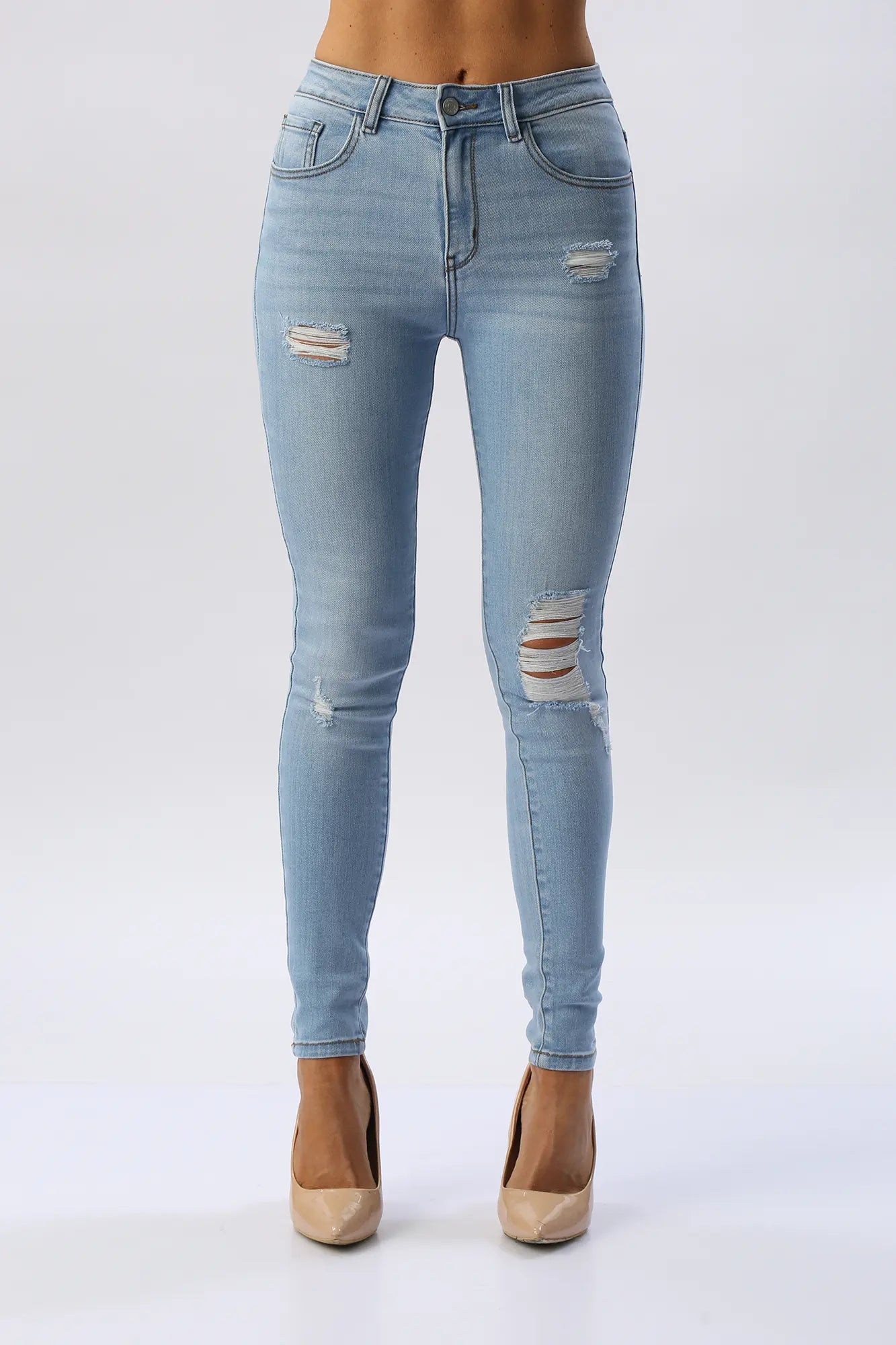 Jean Skinny Ripped ENCORE