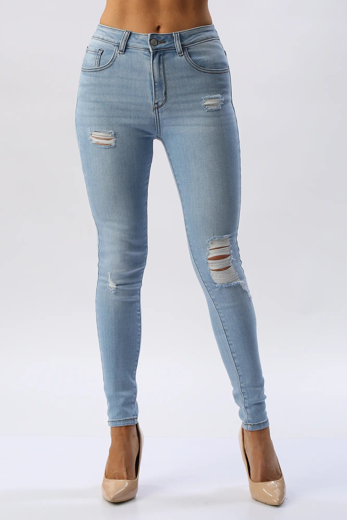 Jean Skinny Ripped ENCORE