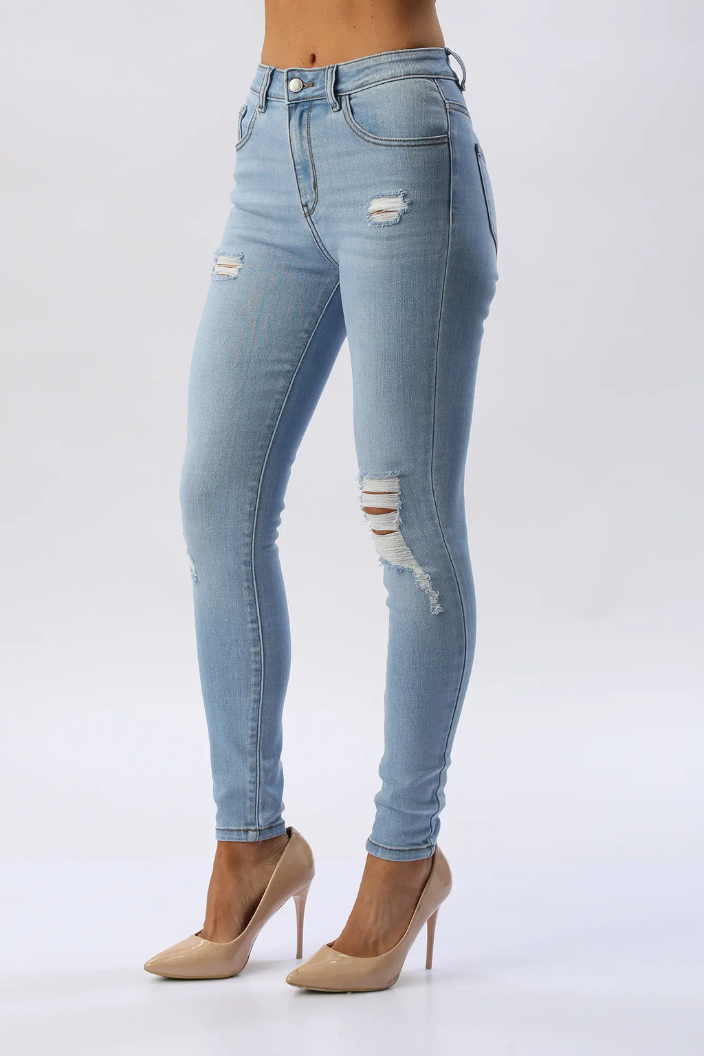 Jean Skinny Ripped ENCORE