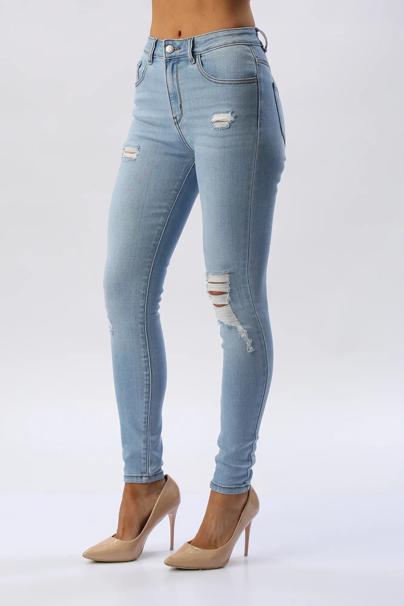 Jean Skinny Ripped ENCORE