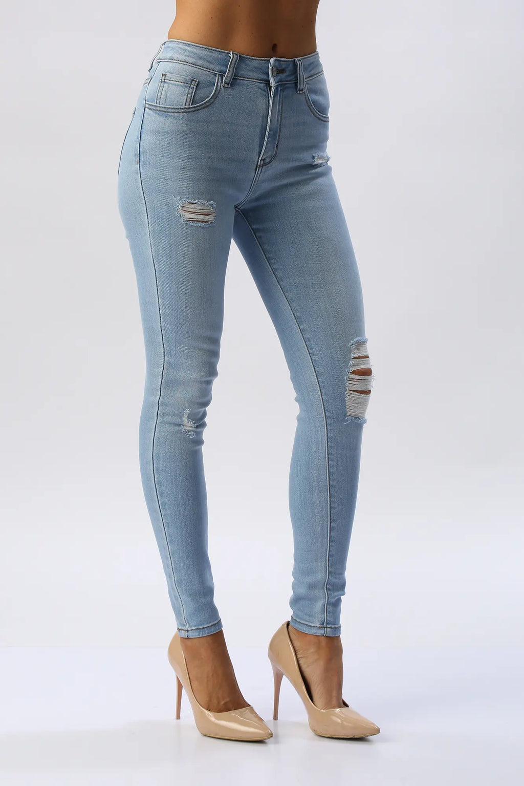 Jean Skinny Ripped ENCORE
