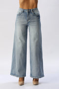 Jean Wide Leg Costura Frontal ENCORE