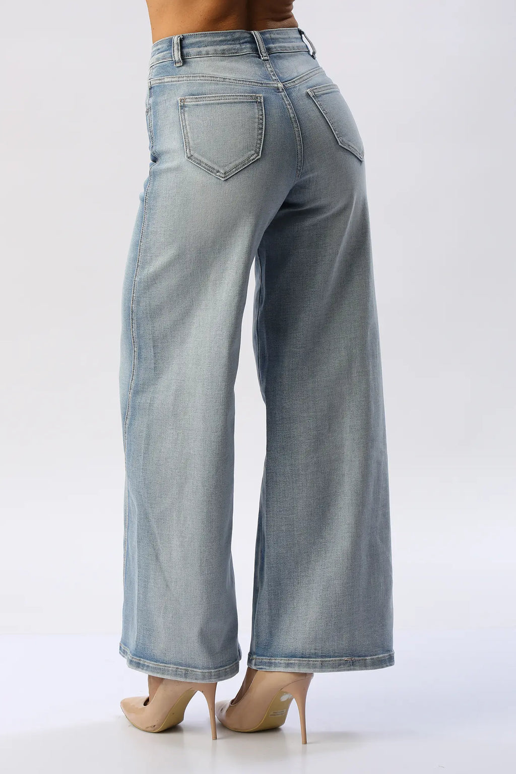 Jean Wide Leg Costura Frontal ENCORE