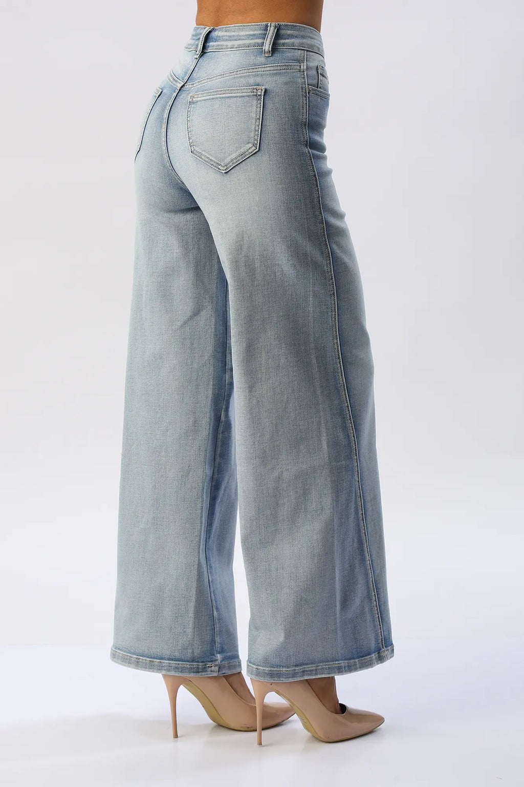 Jean Wide Leg Costura Frontal ENCORE