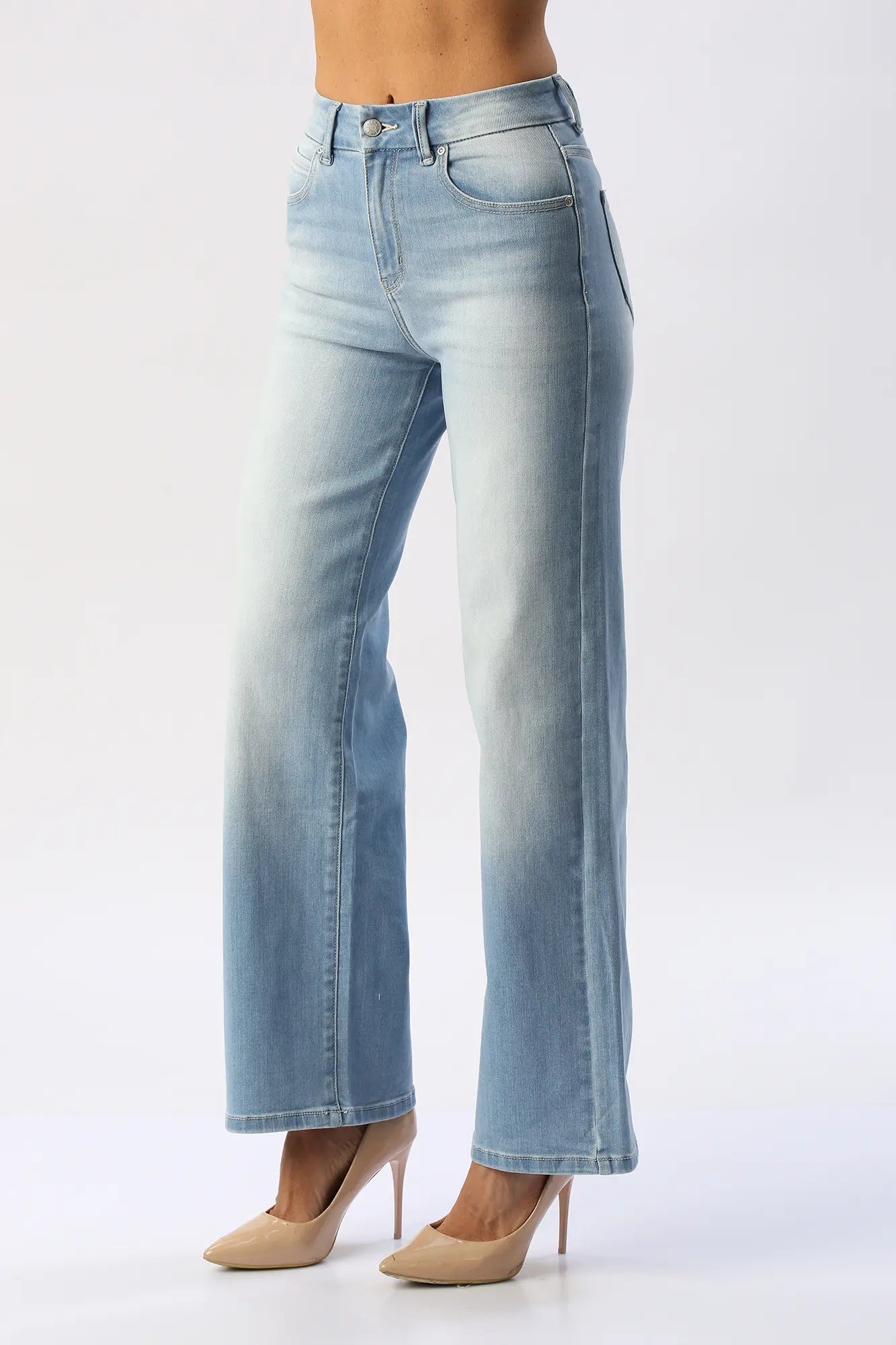 Jean Wide Leg Claro ENCORE