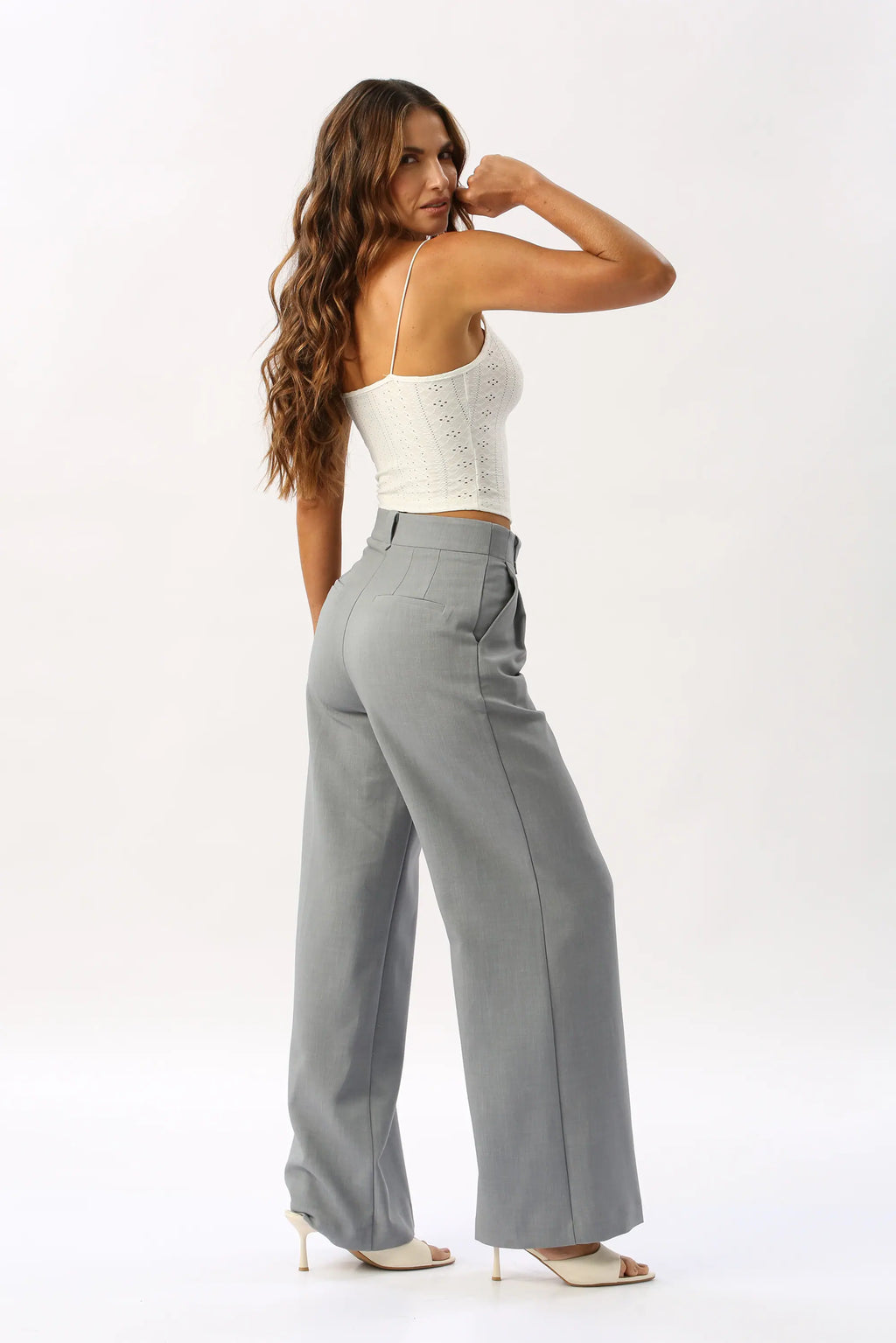 Pantalón Clásico De Silueta Amplia