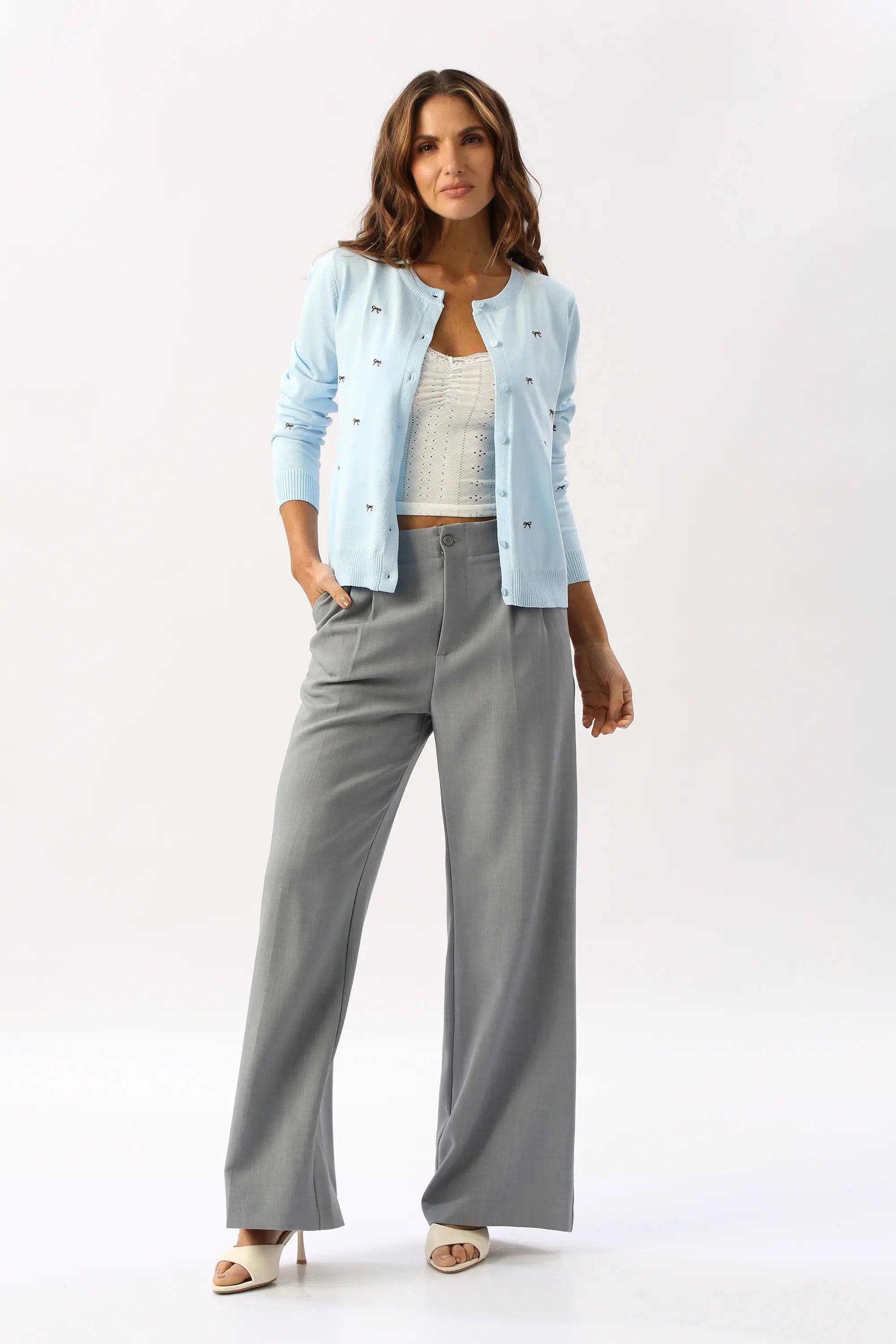 Pantalón Clásico De Silueta Amplia