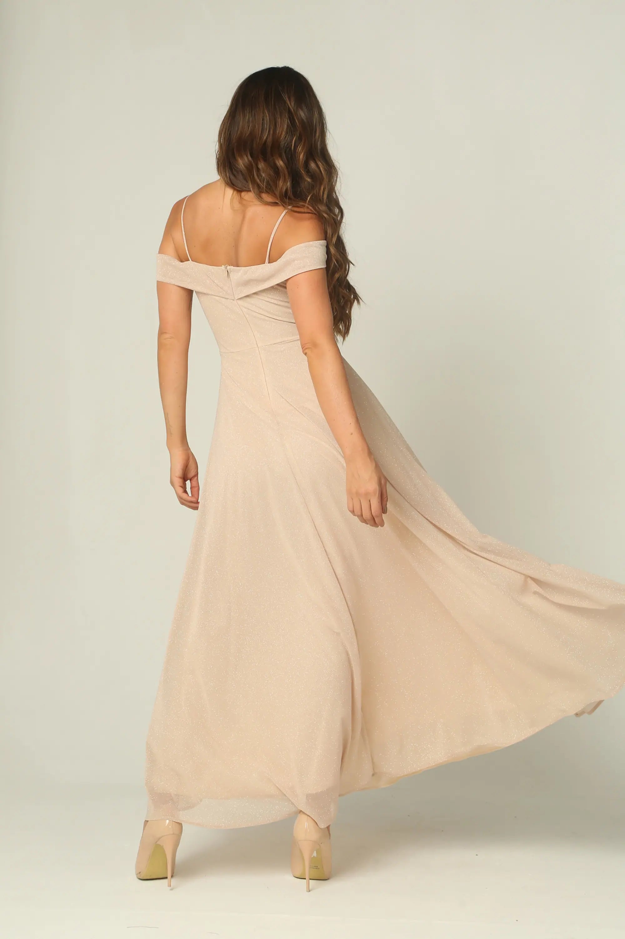 Vestido Largo Brillante