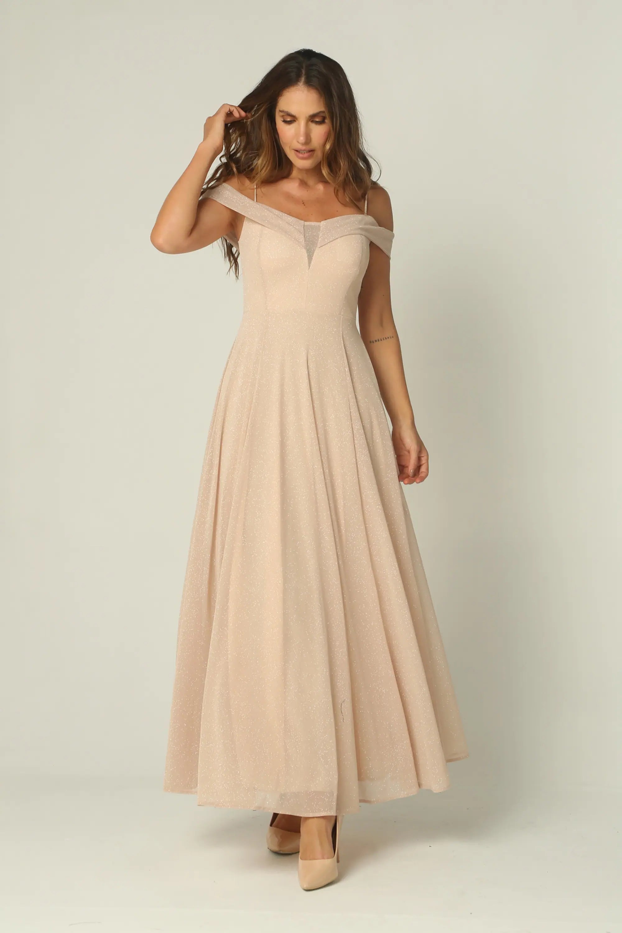 Vestido Largo Brillante
